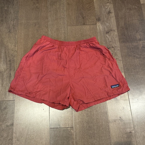 Patagonia Other - Patagonia Mens Swimming Trunks Shorts Large Red Baggies Pull On Casual Bottoms